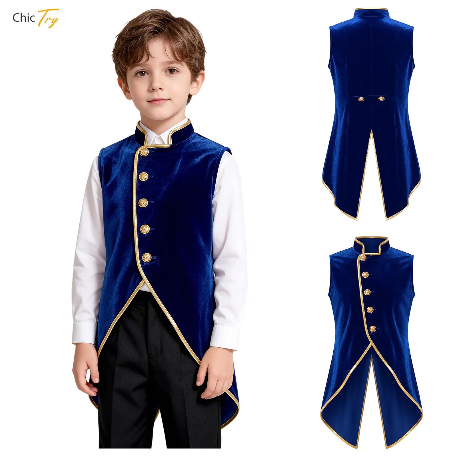 Jackets - Giacca in velluto stile medievale per