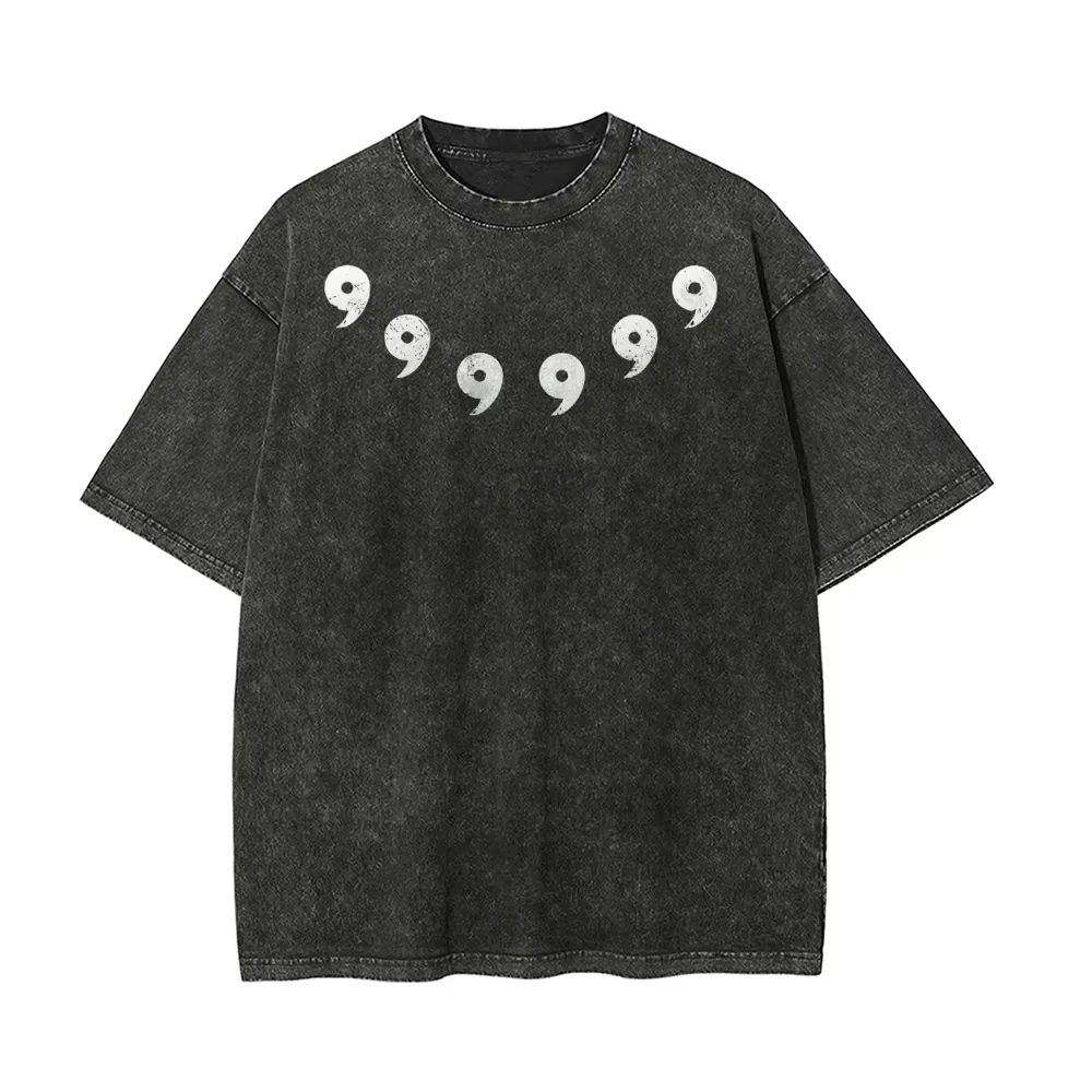 Acid Wash Vintage Graphic T Shirt - T-Shirt Naruto Sage of Six Paths