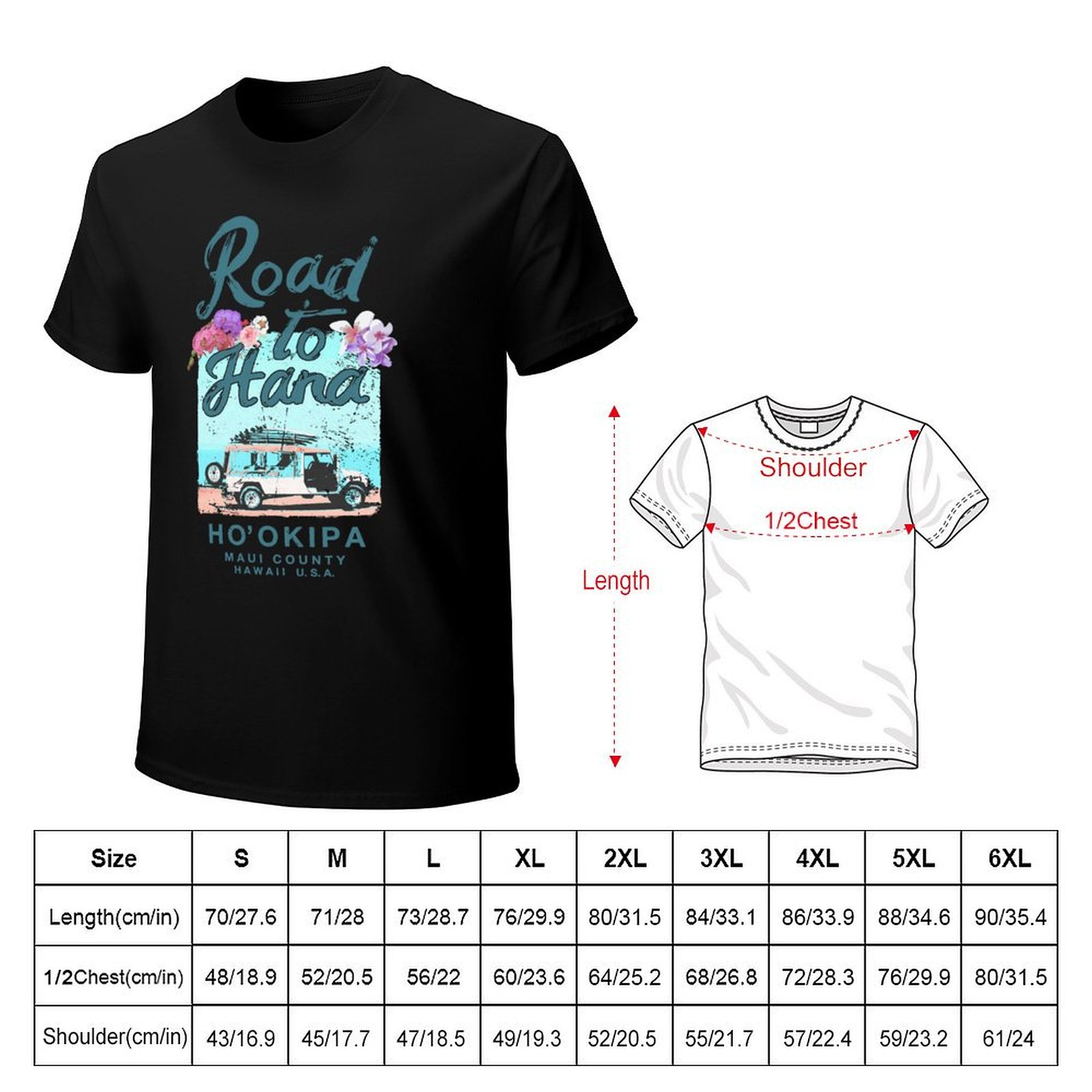 Road to Hana Maui Hawaii T-shi - Vintage Hawaiian Floral Shirt recensione e prezzo
