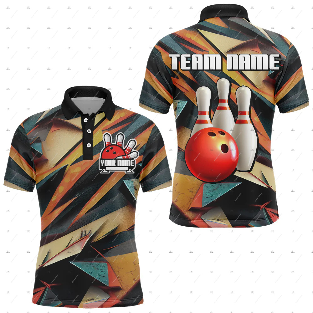 Magliette Polo Personalizzate  - Short Sleeve Bowling Shirt Retro recensione e prezzo