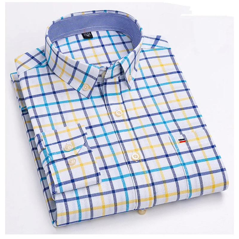 2024 camicia da uomo nuova a m - Oxford Cotton Casual Shirt Business recensione e prezzo