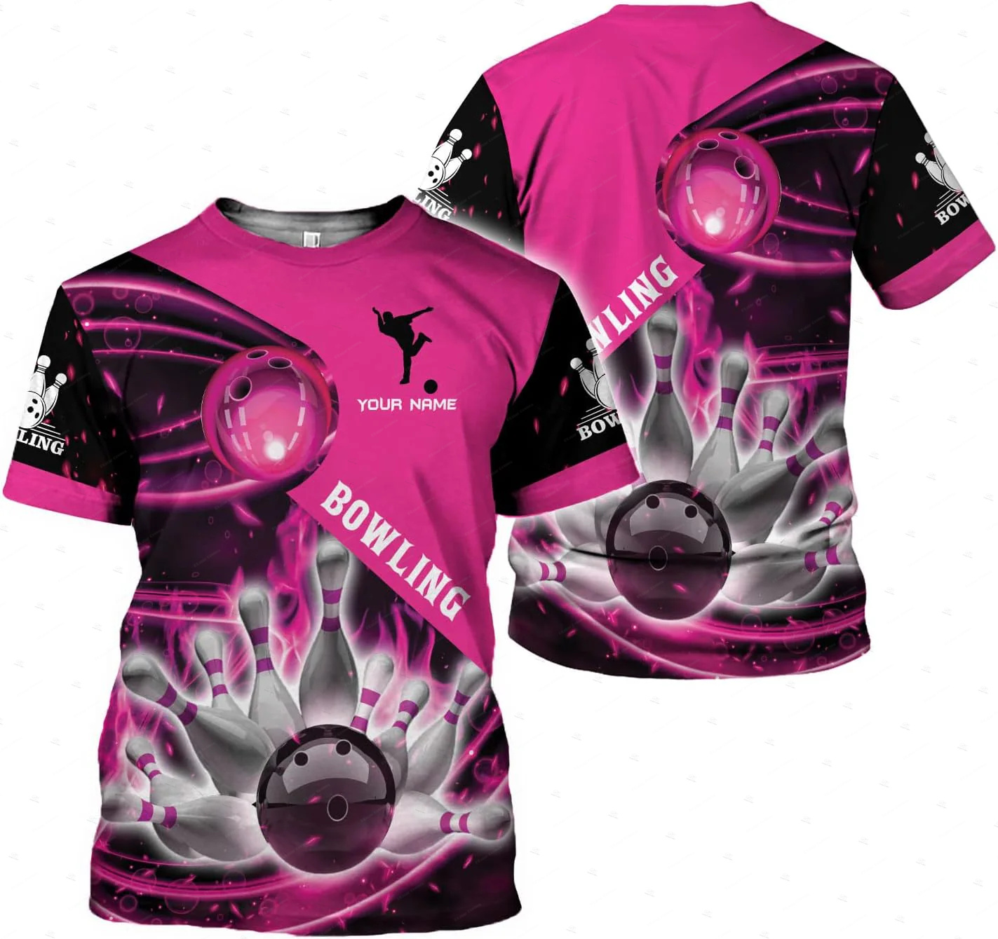 Nome personalizzato Gradiente  - Short Sleeve Bowling Shirt Retro recensione e prezzo