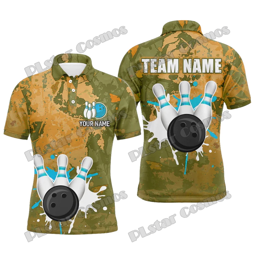 Polo da Uomo Estiva Casual Uni - Short Sleeve Bowling Shirt Retro recensione e prezzo