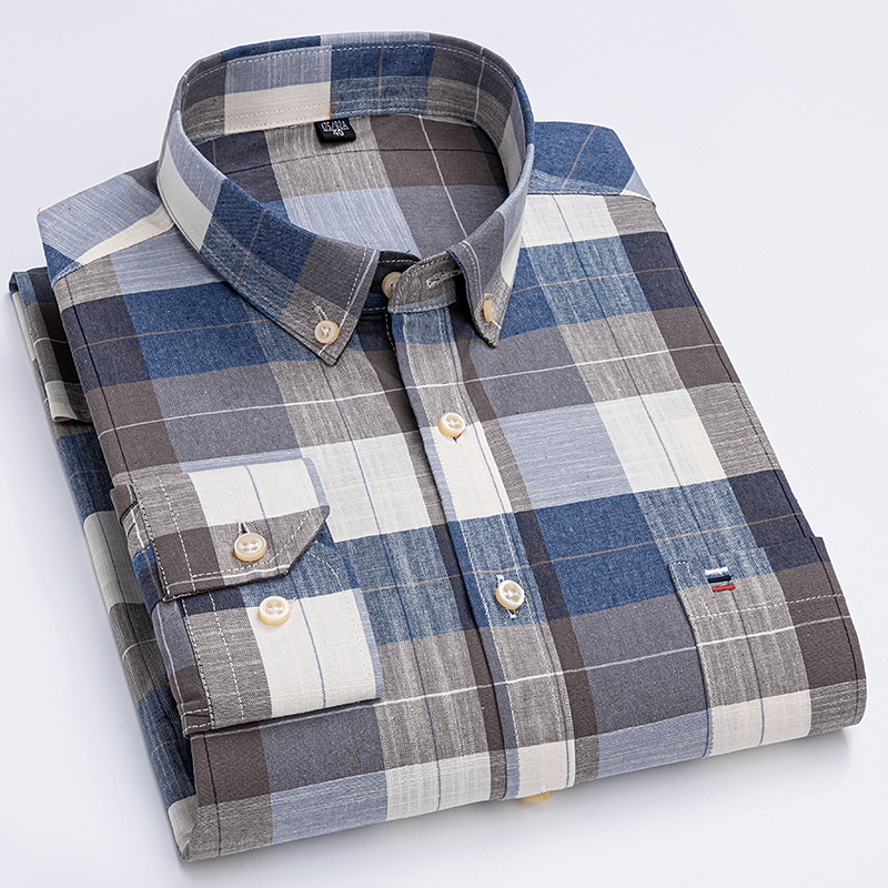 Camicie casual da uomo in coto - Oxford Cotton Casual Shirt Business recensione e prezzo