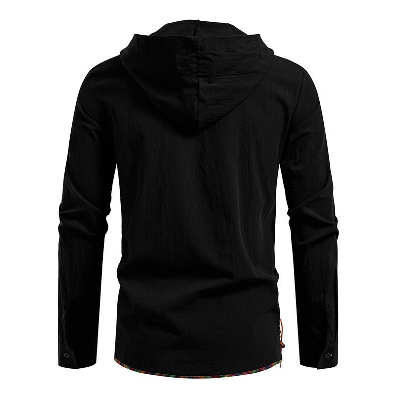 Maglietta a Maniche Lunghe con - Medieval Gothic Lace Up Pirate Shirt recensione e prezzo